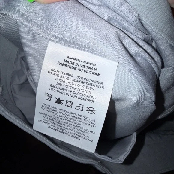 Nike Dri Fit Golf Pants Mens 30x30 Gray Stretch Athletic Performance - Picture 5 of 7